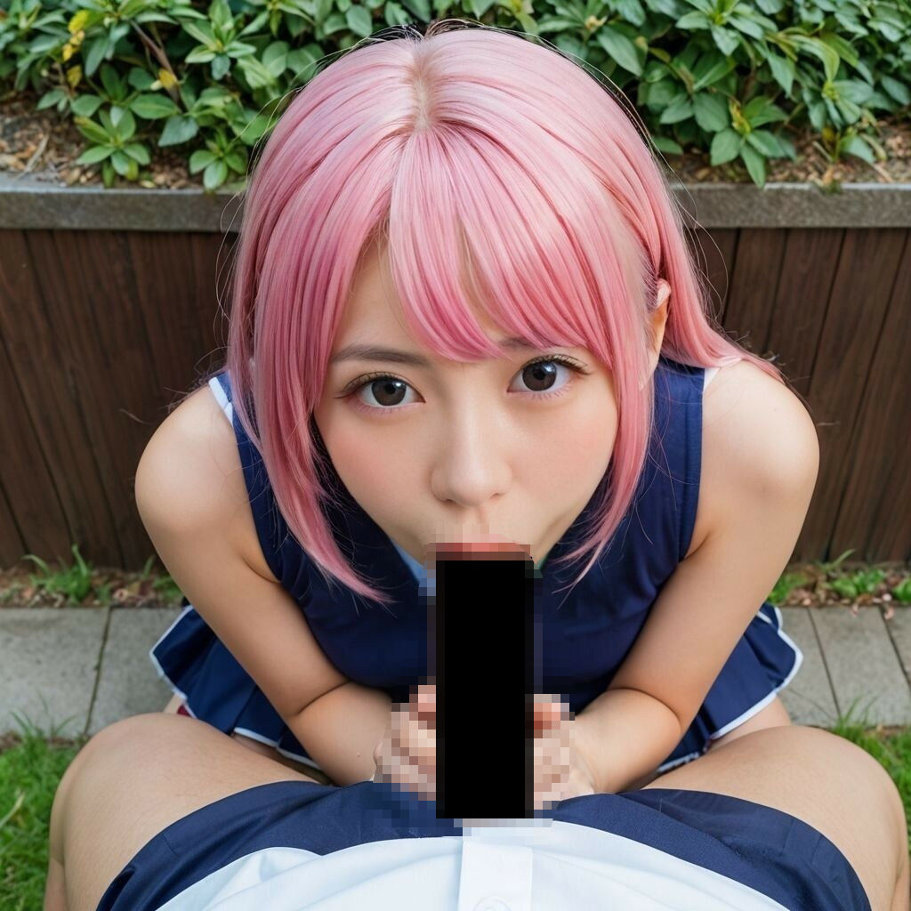 JKのフェラ＆バック〜人影のない場所で - サンプル画像 1