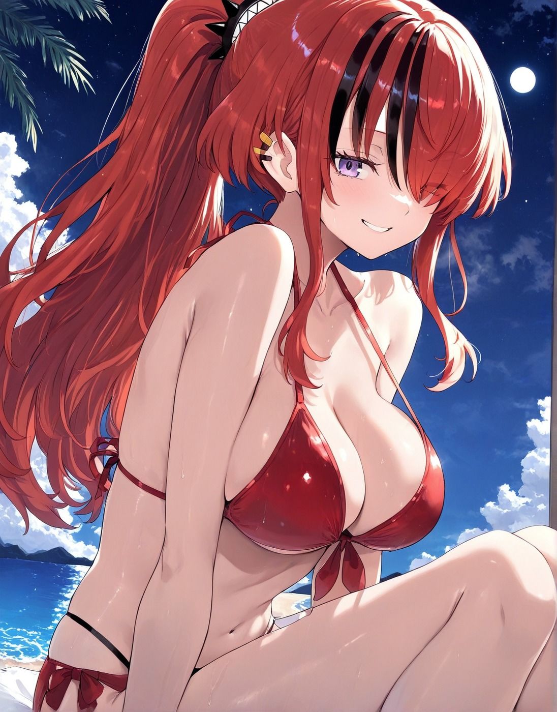 に〇ライバー大集合！いちゃいちゃサマー水着えっち！ - サンプル画像 9