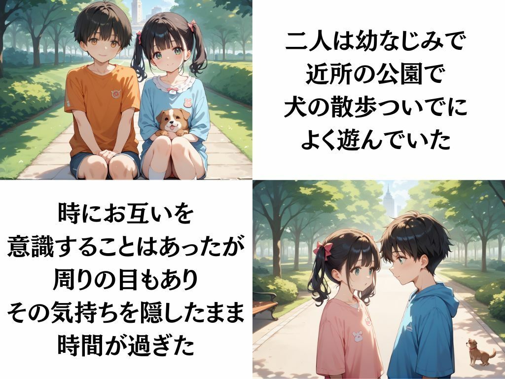 幼なじみのデカパイに欲情 - サンプル画像 3