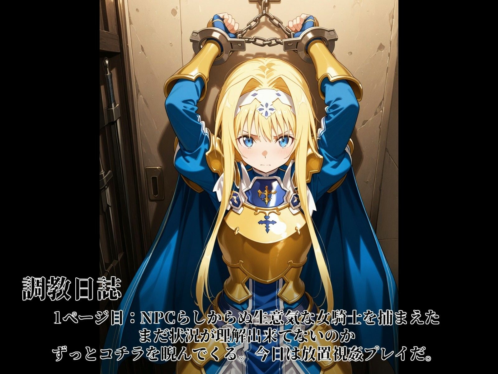 完全調教オンライン:ア◯ス編 - サンプル画像 1