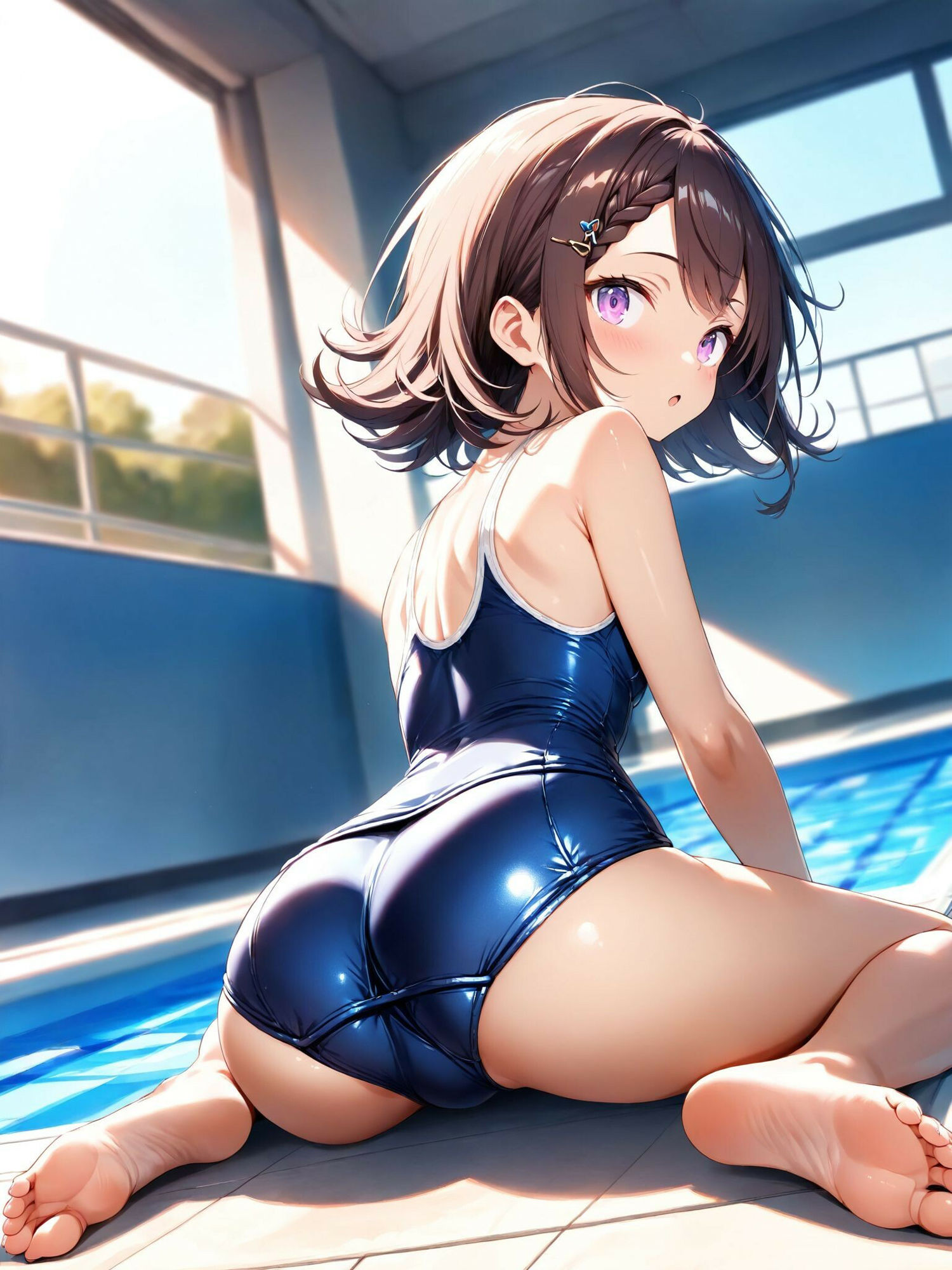 学校で制処理されちゃうJK_部活動編 - サンプル画像 1