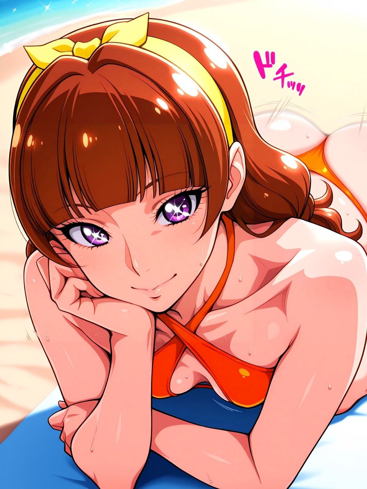 白濁の海 KIRARAをビーチでハメまくり！ - サンプル画像 1