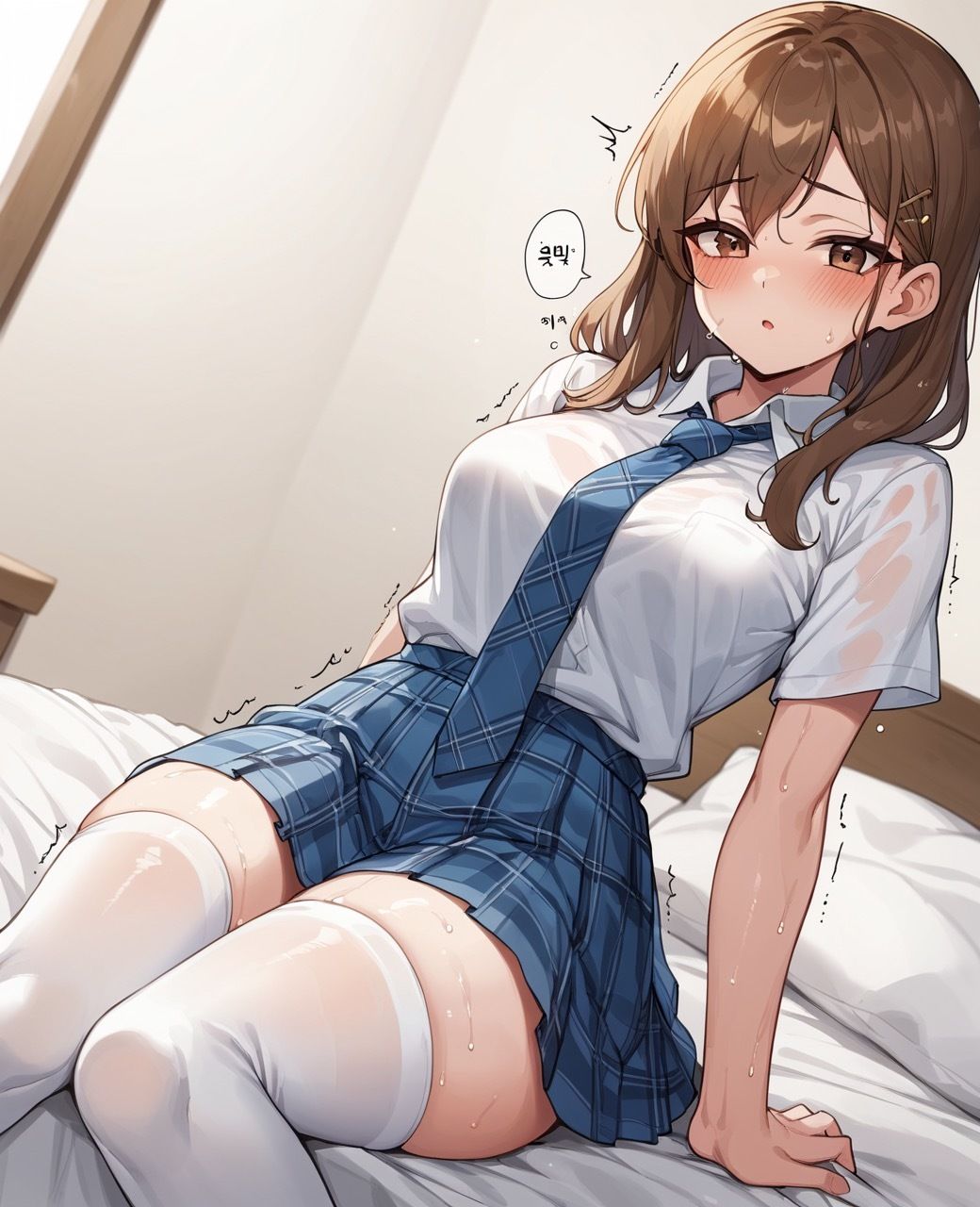 性実習時間！学級内の巨乳ちゃんを即ハメ肉便器にする - サンプル画像 8