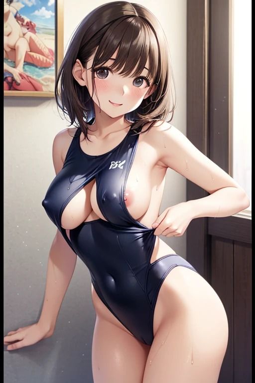 『ぬれた瞳、灼けた肌。』AIグラビア・真夏の記憶編 - サンプル画像 1