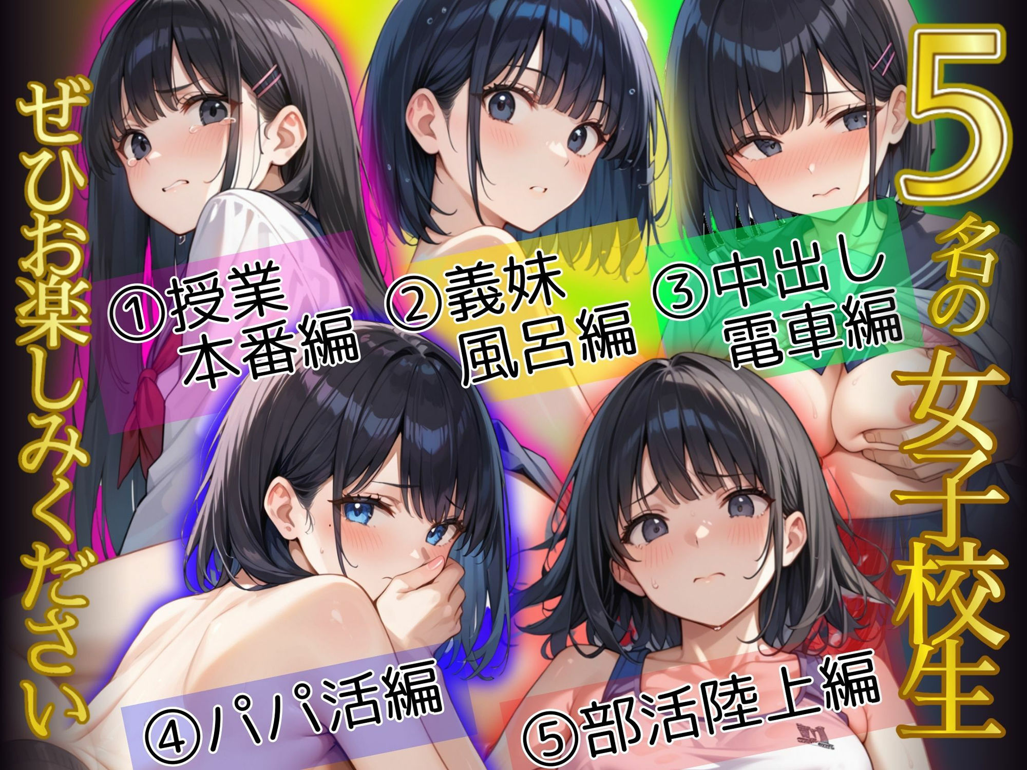 【総集編】女子校生1000P - サンプル画像 1