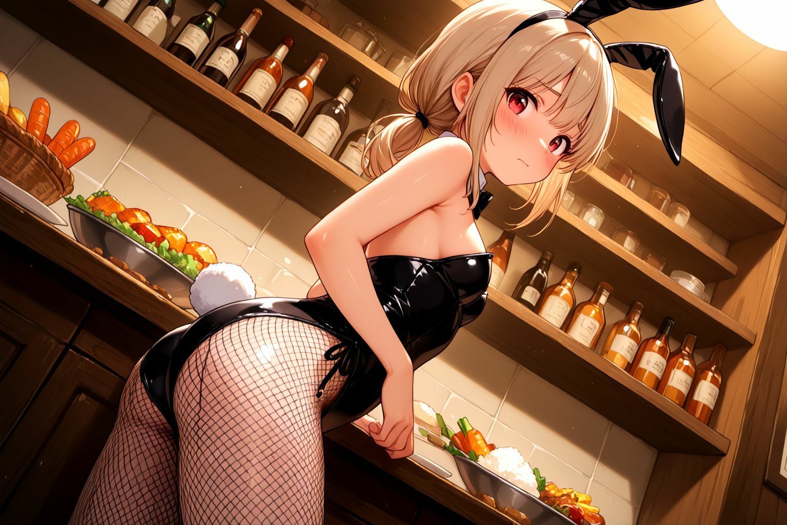 ミックスガールズコレクション  ちっぱいバニーガールとイチャイチャセックス - サンプル画像 2