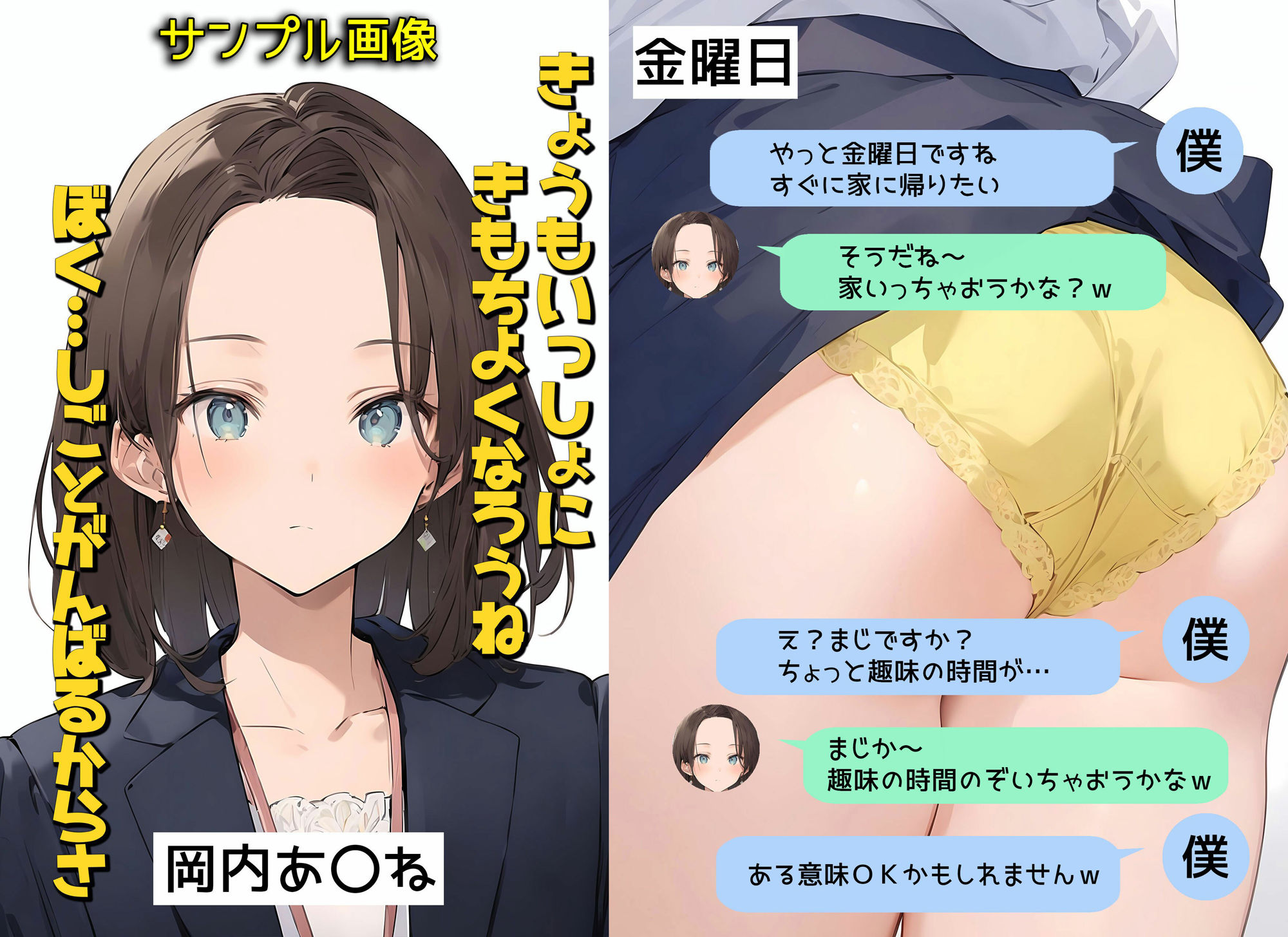 僕は職場で一緒に働く女子社員全員の下着が見たい4  社員証と生パンティが好き編 - サンプル画像 6