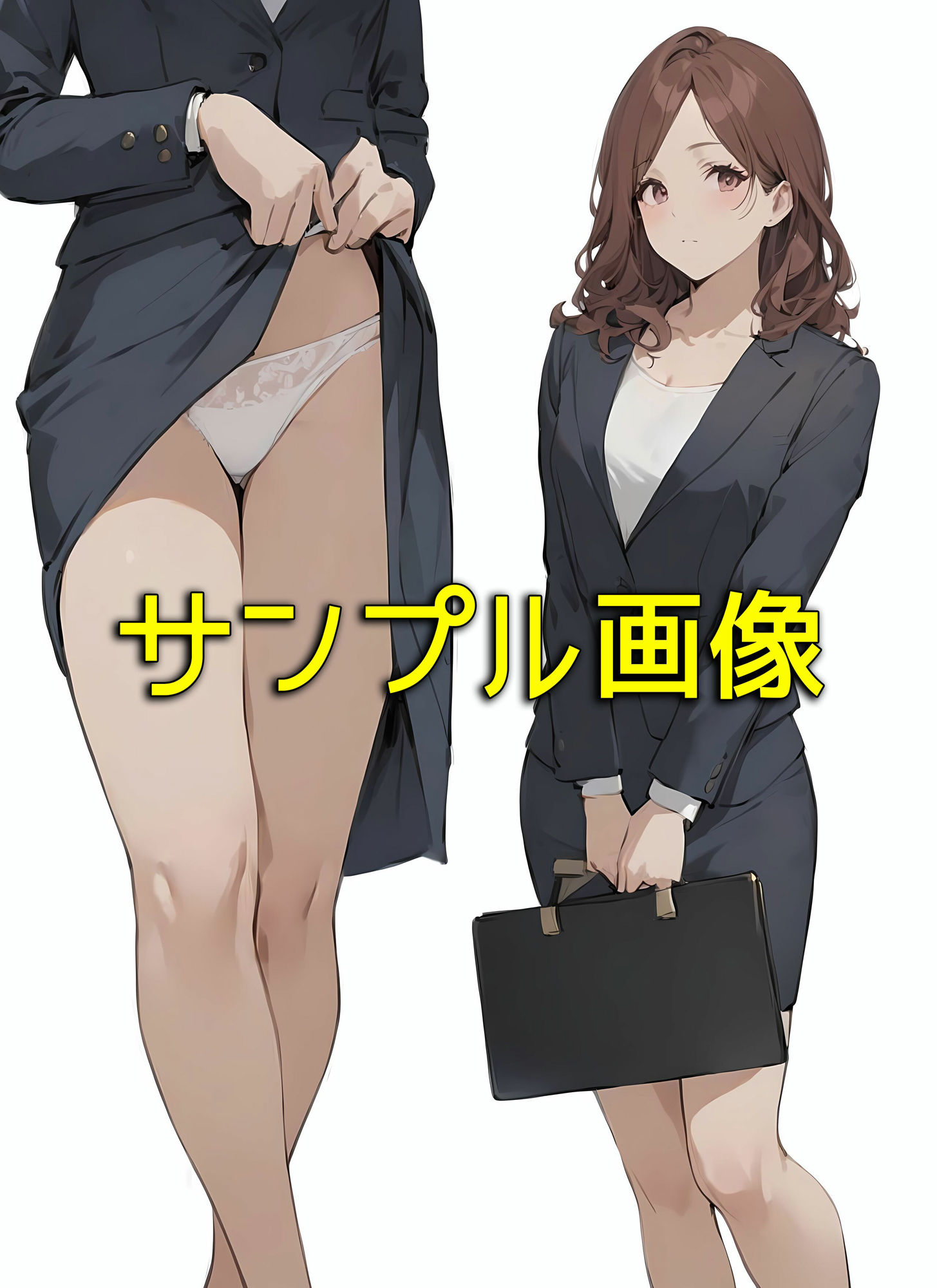 僕は職場で一緒に働く女子社員全員の下着が見たい4  社員証と生パンティが好き編 - サンプル画像 9