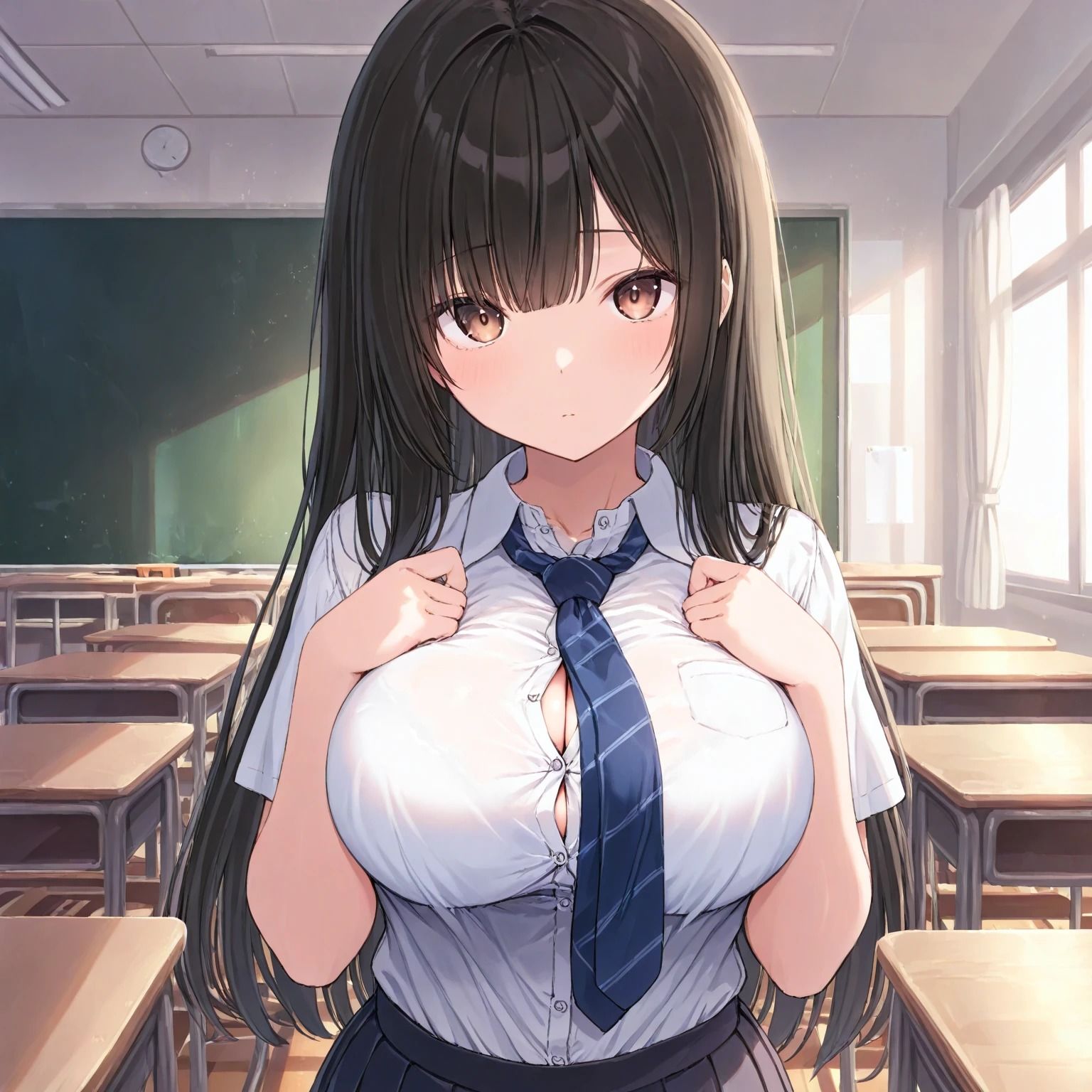 魅惑の着衣胸 - サンプル画像 2