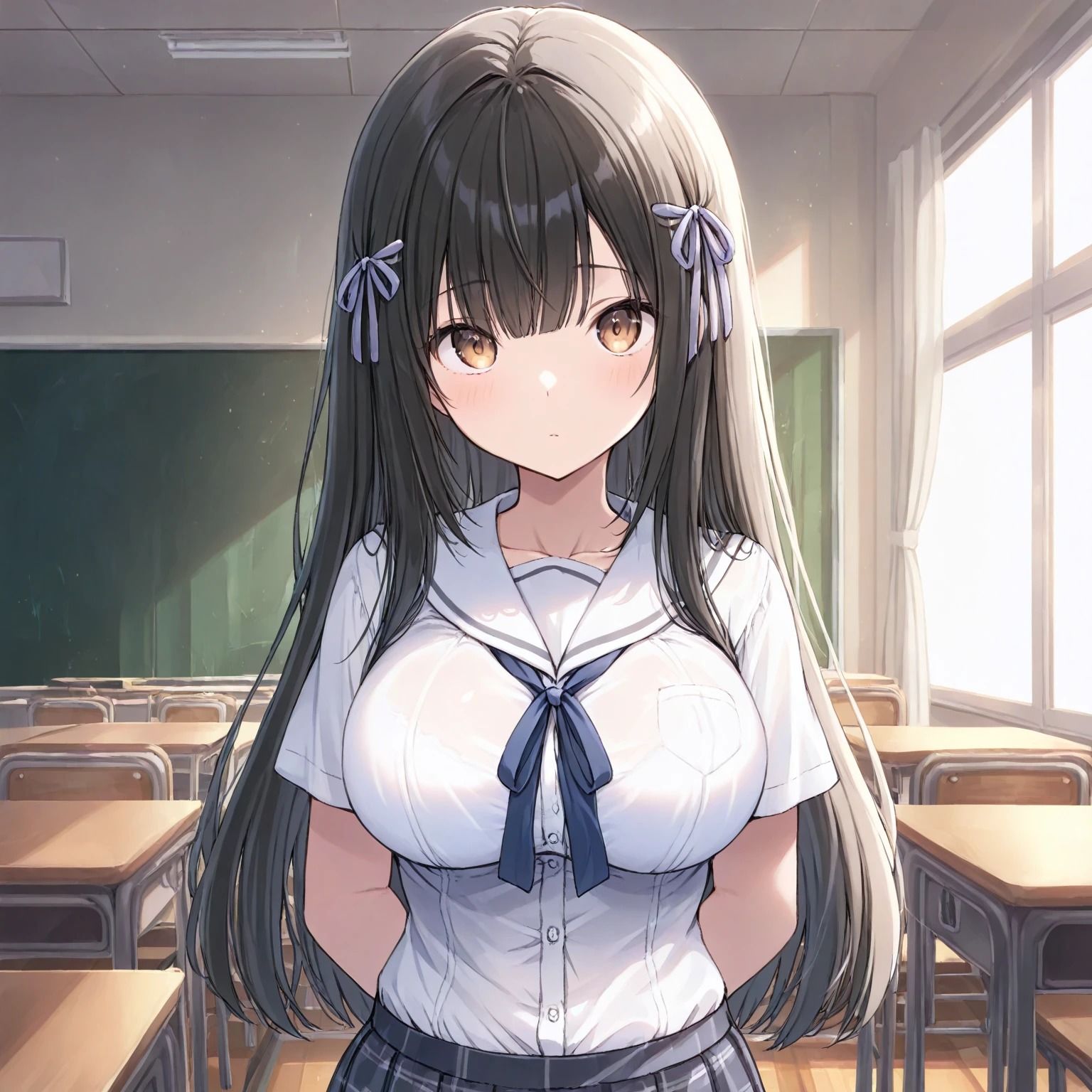 魅惑の着衣胸 - サンプル画像 3