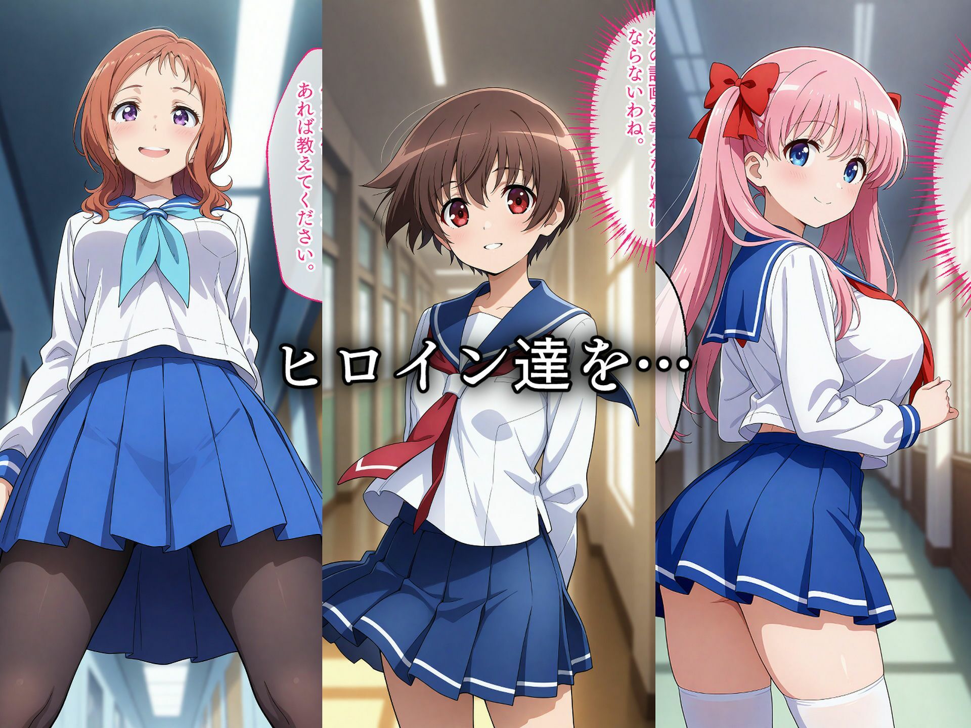 寝取られた雀士達〜催〇アプリで種付け完了 - サンプル画像 1