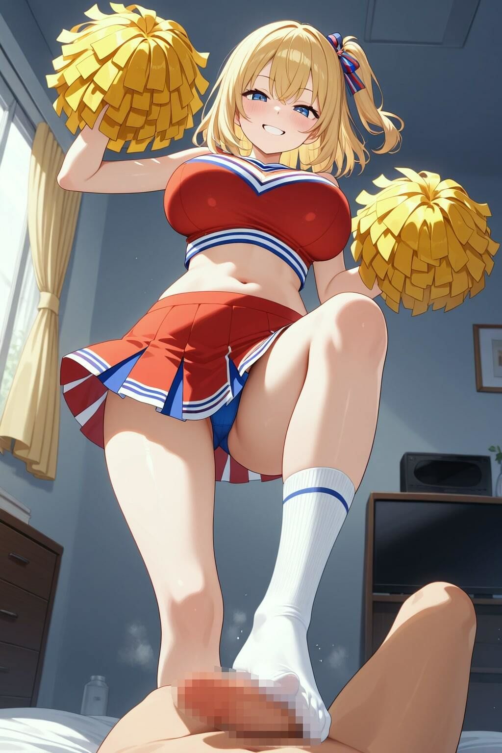 Hなチア部の女の子 - サンプル画像 5