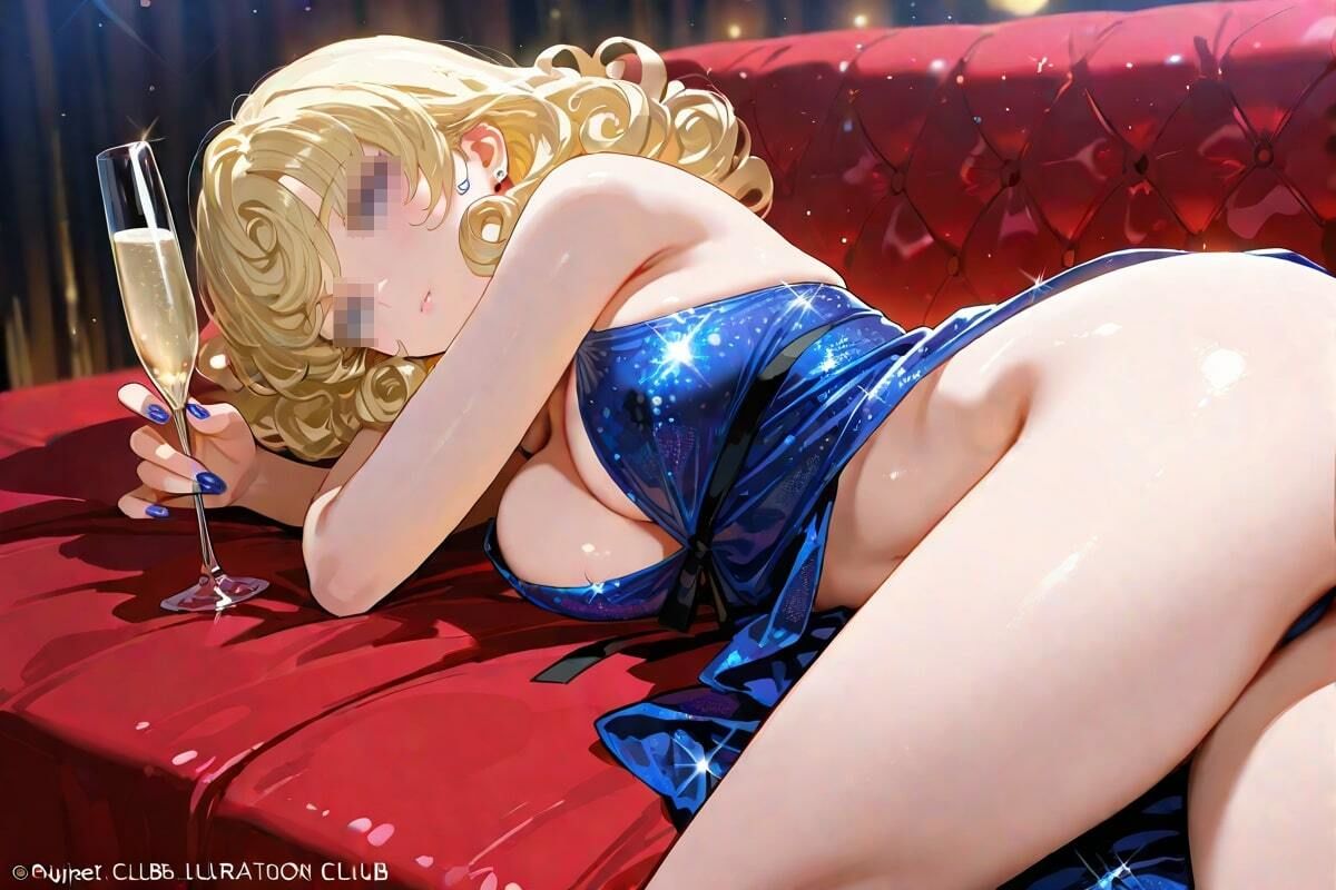 私は銀座のNo1  金髪パーマ美女  極上コレクション - サンプル画像 4