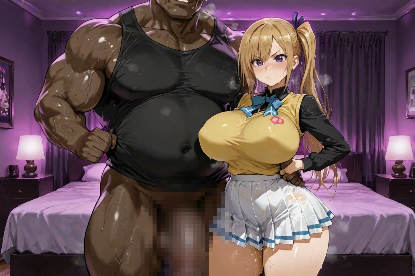 【NTR＆BBC】川神◯デカチン3本勝負【敗北】 - サンプル画像 1