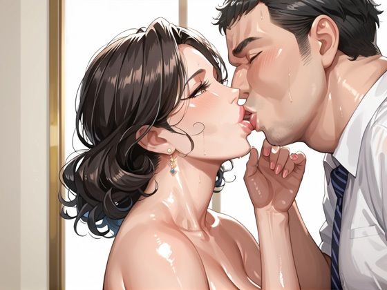 熟れた人妻秘書は社長室で精液まみれ - サンプル画像 3