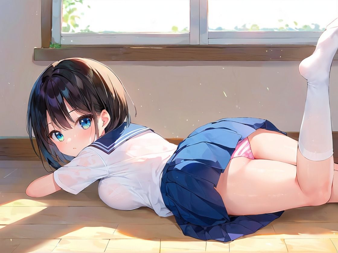 盗撮された女子◯生の末路 - サンプル画像 6