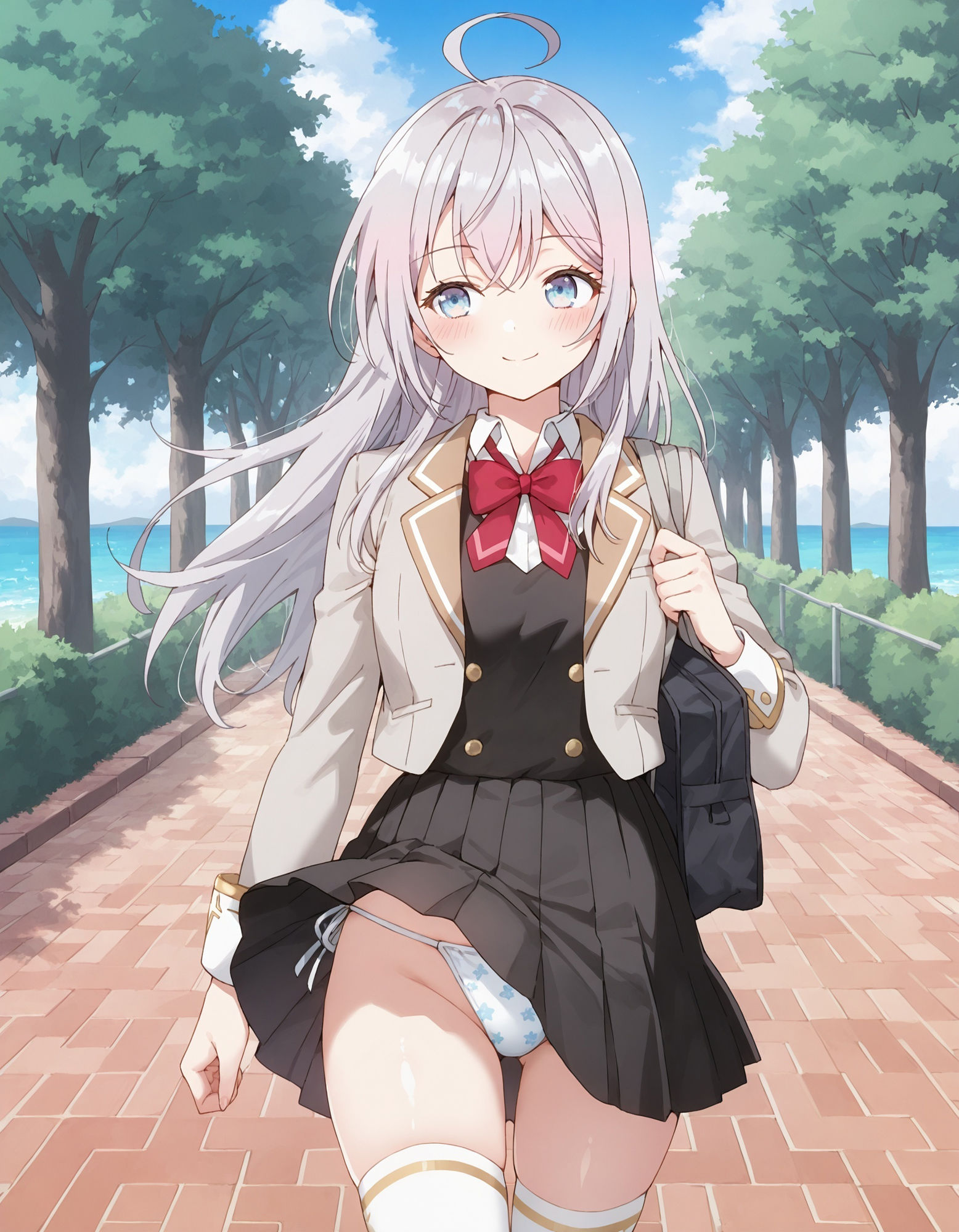 ア〇リャのパンチラ〜制服編〜 - サンプル画像 1
