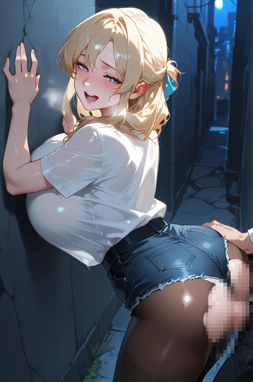 爆乳×外国人〜色んなシチュエーションでいちゃいちゃしてみた〜 - サンプル画像 4