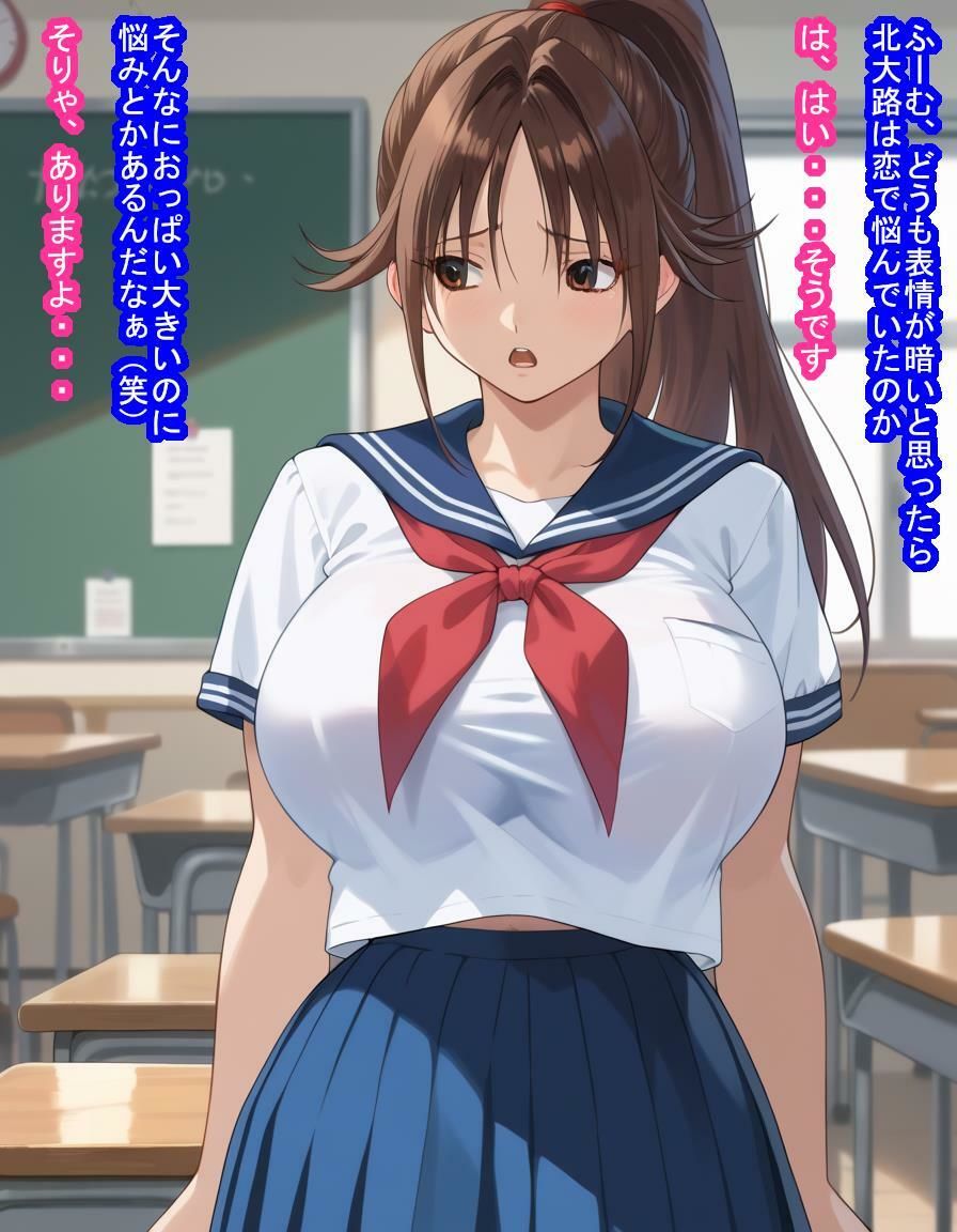 デカパイJKの北○路さ○きちゃんが教え子食いまくりの悪徳教師に常識改変かけられちゃって子宮と人生をオモチャにされる話 - サンプル画像 4