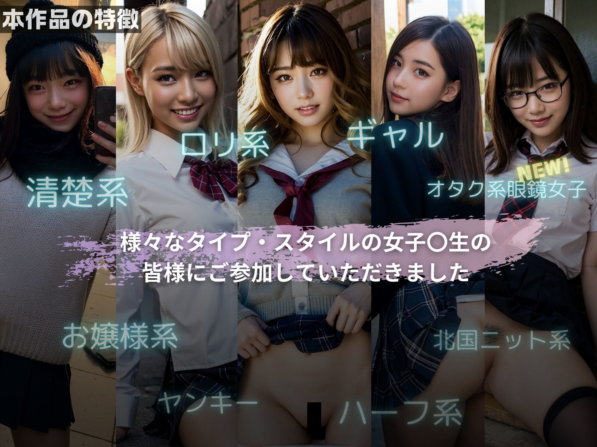 街撮りJK2〜ちょっとオマ〇コ、見せてもらってイイですか？〜【リアル実写系女子校生写真集】 - サンプル画像 3