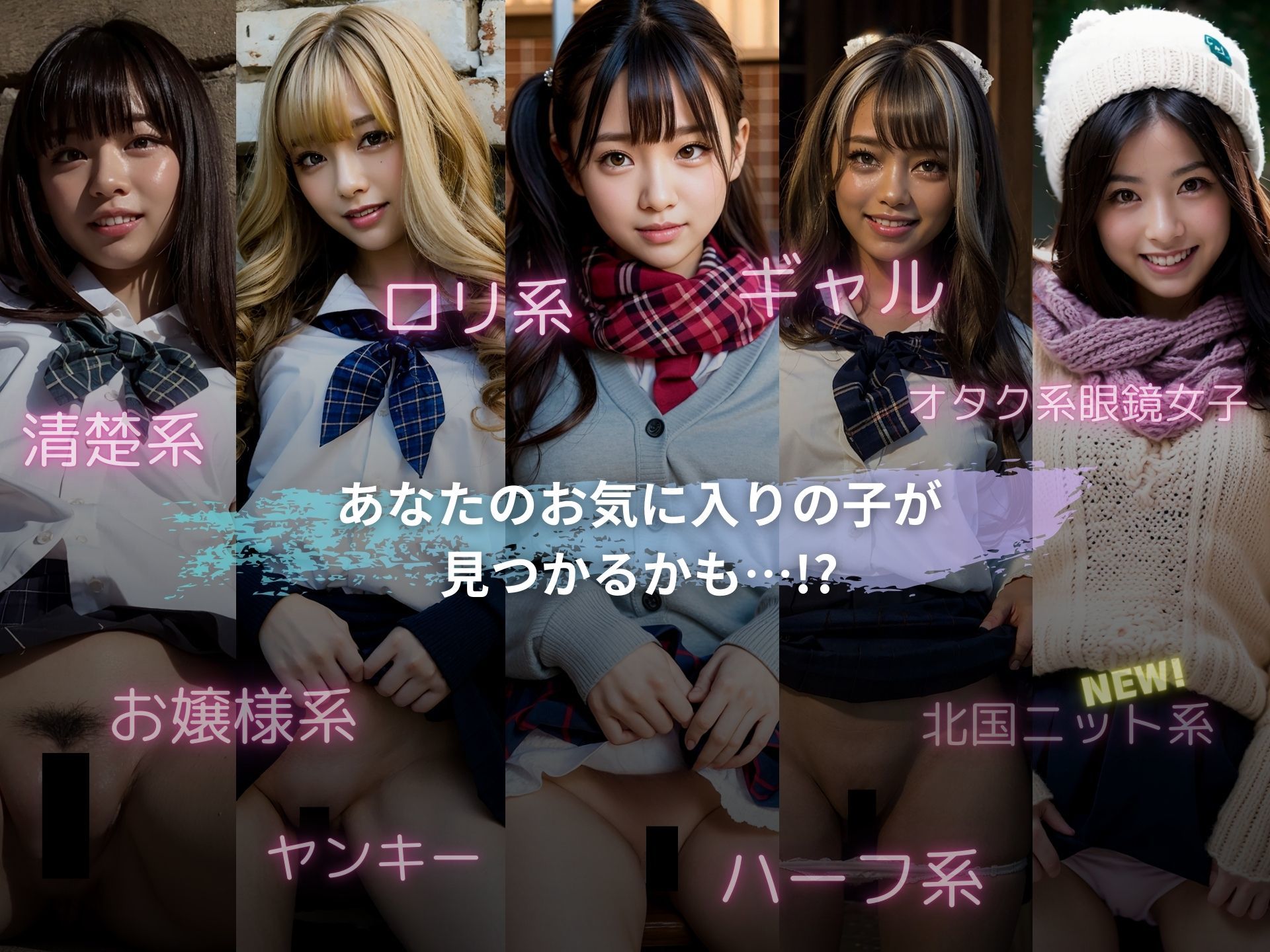 街撮りJK2〜ちょっとオマ〇コ、見せてもらってイイですか？〜【リアル実写系女子校生写真集】 - サンプル画像 4
