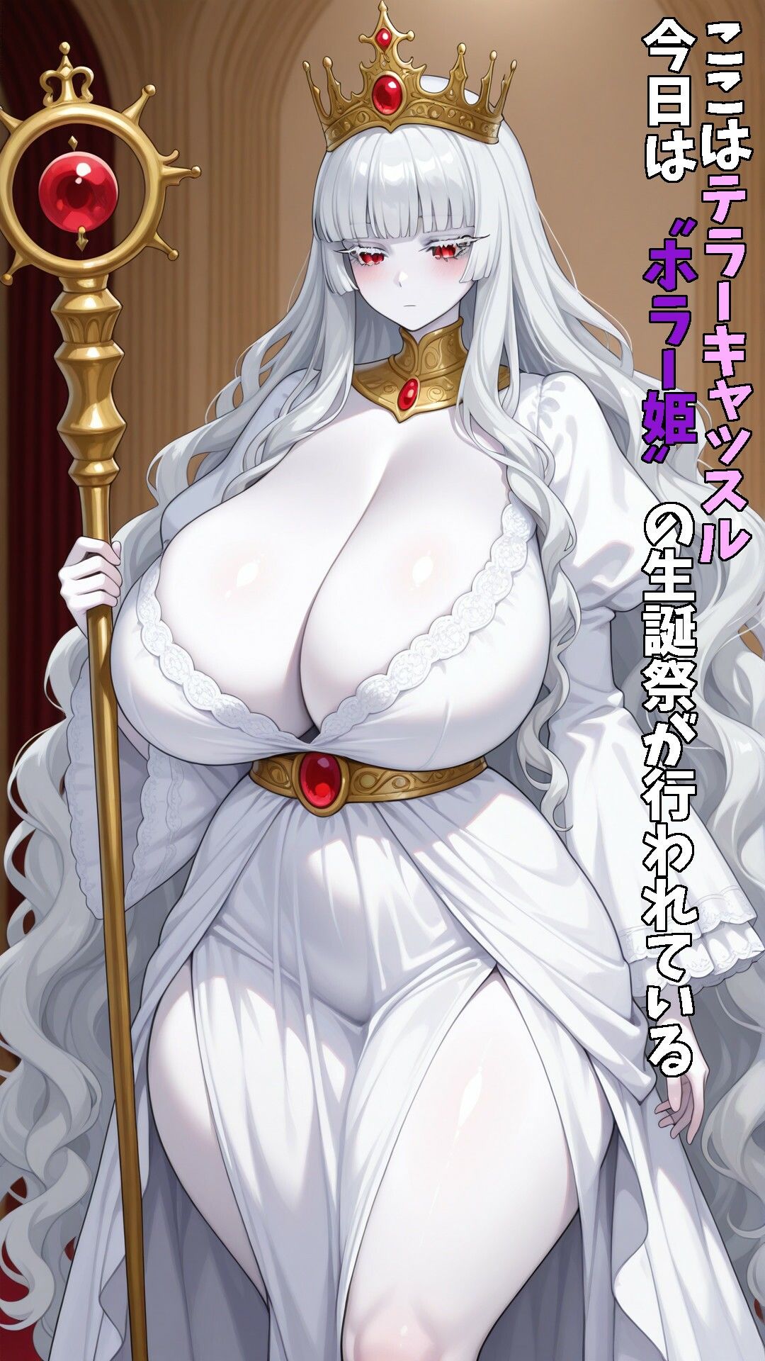 テラーキャッスルのお姫様  淫乱ホラー姫 - サンプル画像 1