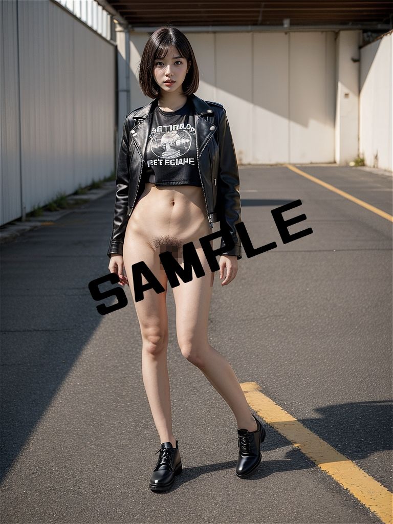 AIフェチフォト集vol.14 パンツ、忘れてきました〜会社も駅も公園も、今日だけ下半身裸で〜 - サンプル画像 3