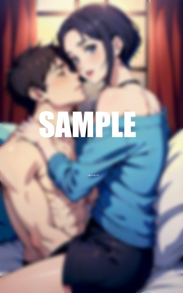 親友のお母さんのエロい秘肉人妻だって我慢できないのよ - サンプル画像 6