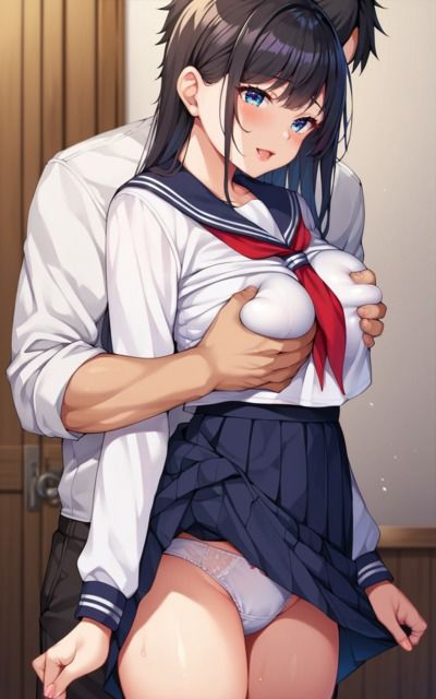 Gカップ清楚な女学生の欲望全開 - サンプル画像 4