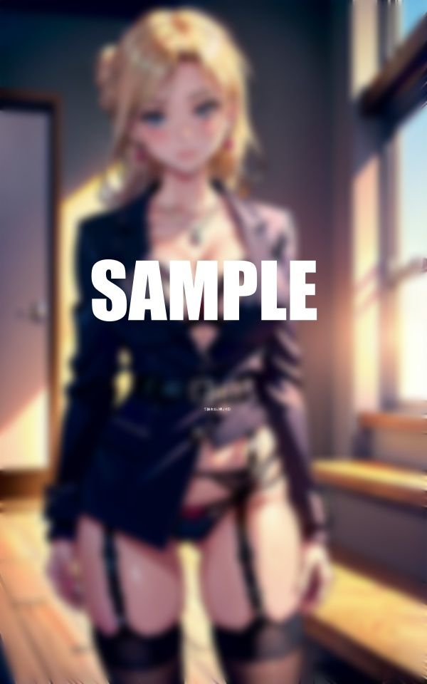 やりたがりの巨乳ガーターベルト美女OLたち我慢できないエロ過ぎる誘惑 - サンプル画像 2