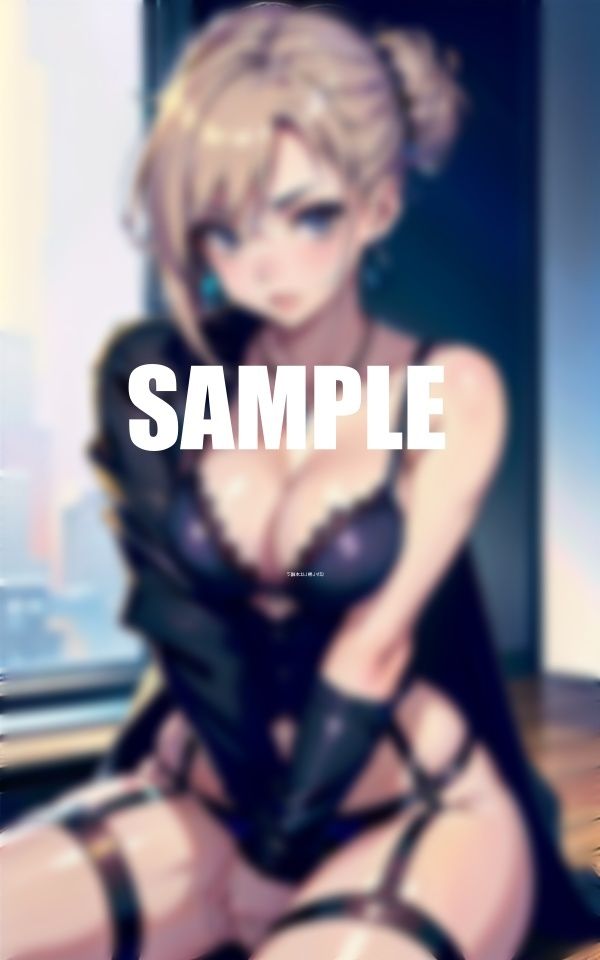 やりたがりの巨乳ガーターベルト美女OLたち我慢できないエロ過ぎる誘惑 - サンプル画像 5