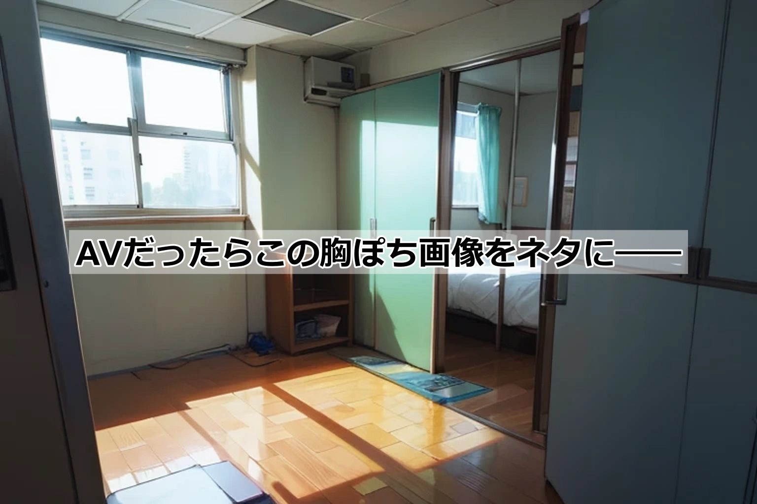 爆乳女子校生、びしょ濡れマラソン大会 - サンプル画像 4