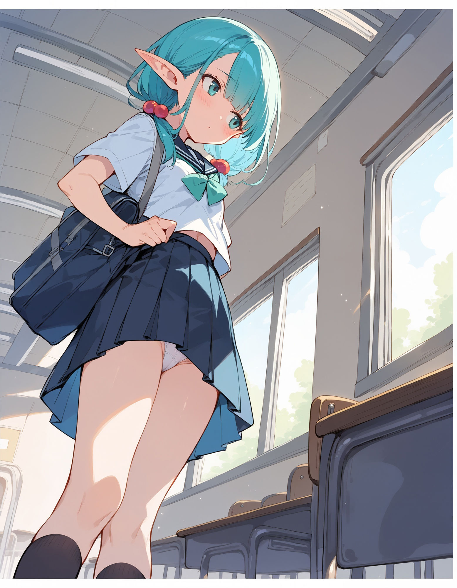 エルフの盗撮 - サンプル画像 4