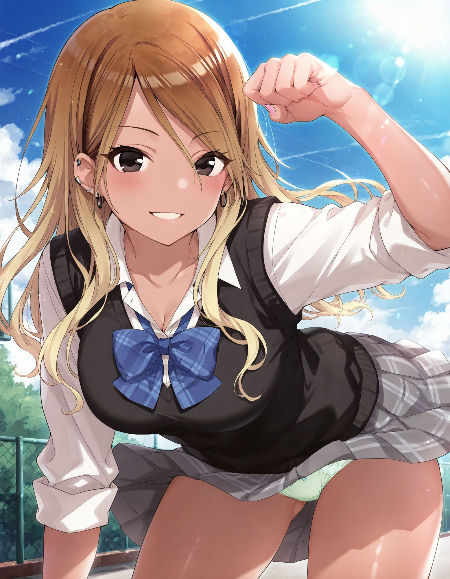 和〇愛依のパンチラ〜制服編〜 - サンプル画像 6