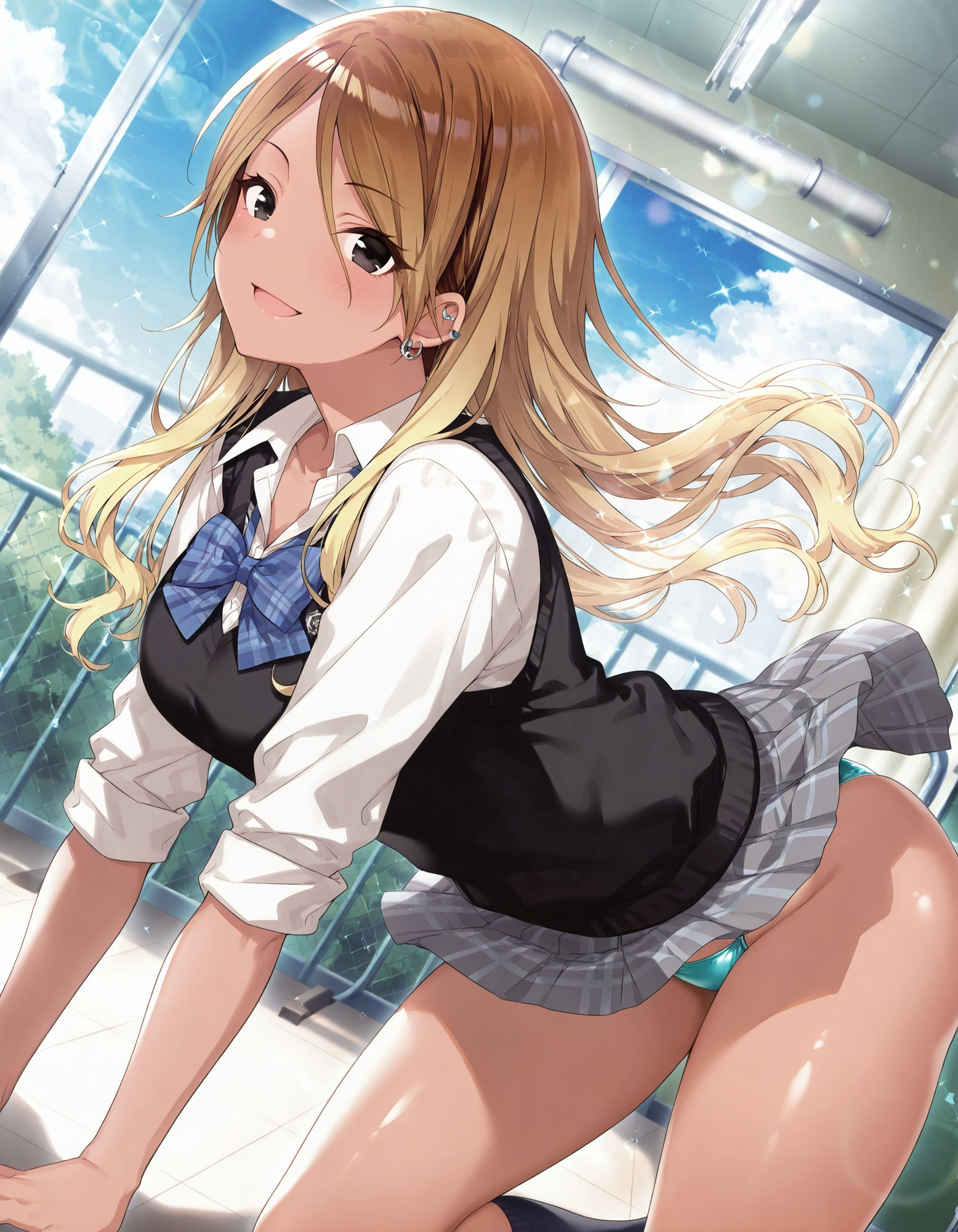 和〇愛依のパンチラ〜制服編〜 - サンプル画像 8