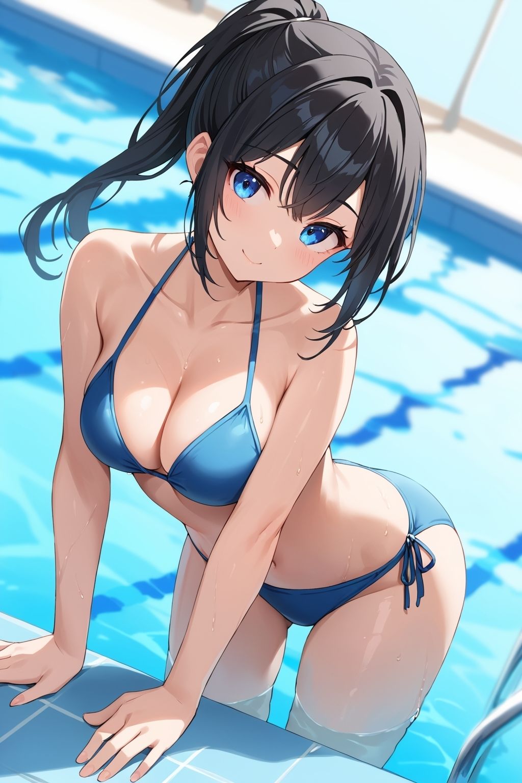 彼女とプール【500枚】 - サンプル画像 9