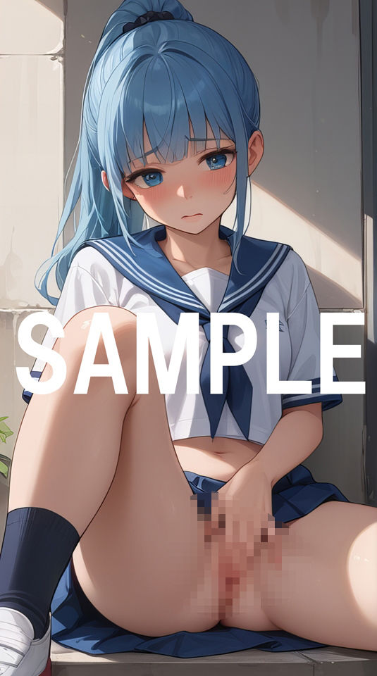 バイトオナニー セーラー服3 - サンプル画像 1