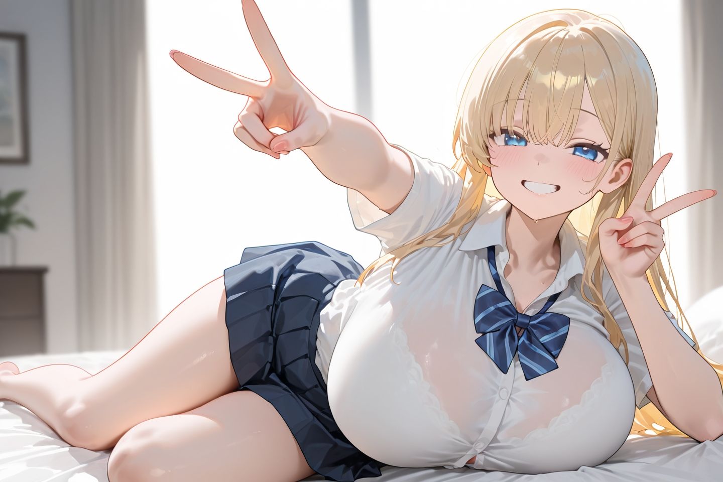 生意気ギャルと生ハメSEX - サンプル画像 1