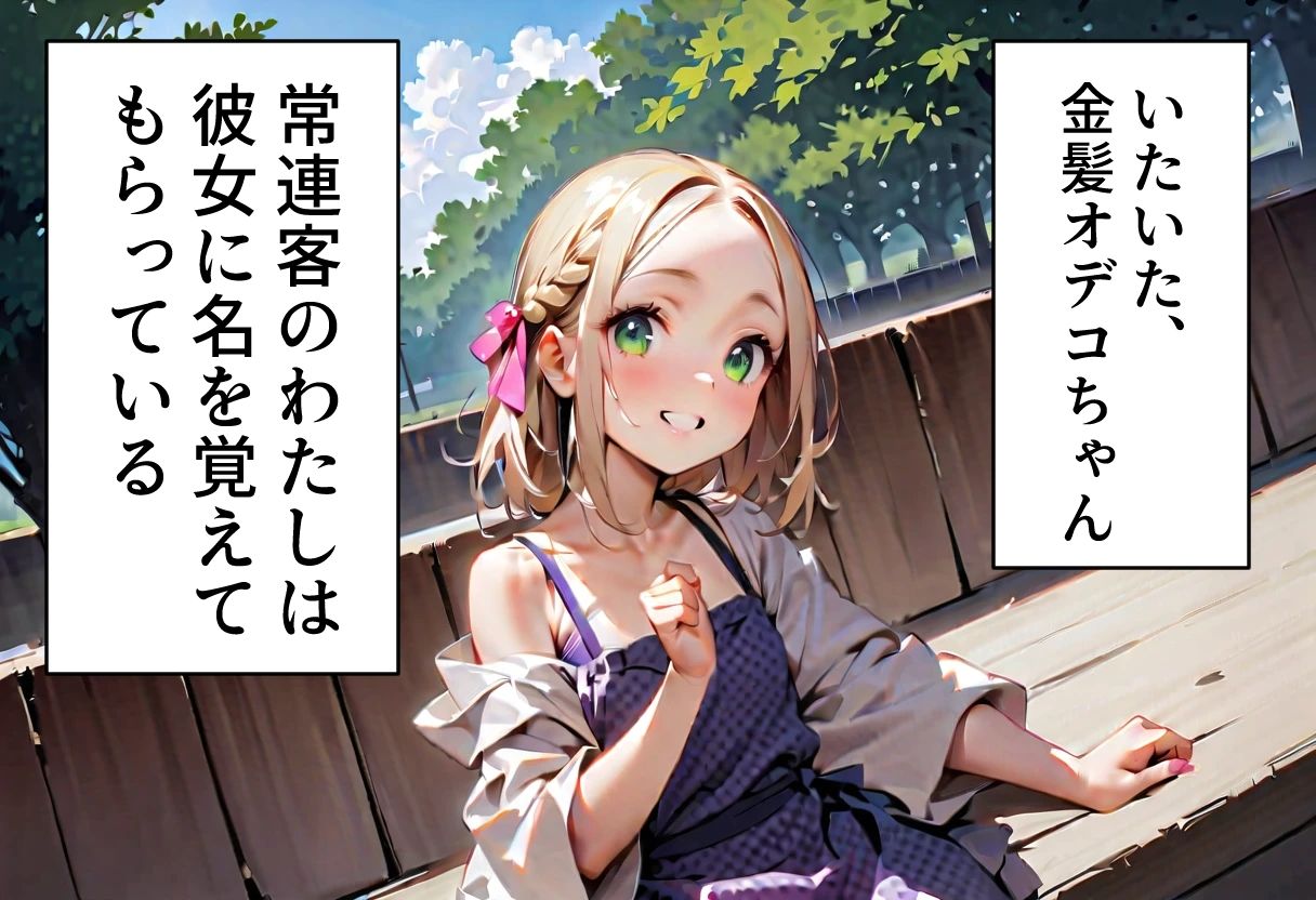 足パパがイク！  金髪オデコちゃん編 - サンプル画像 3