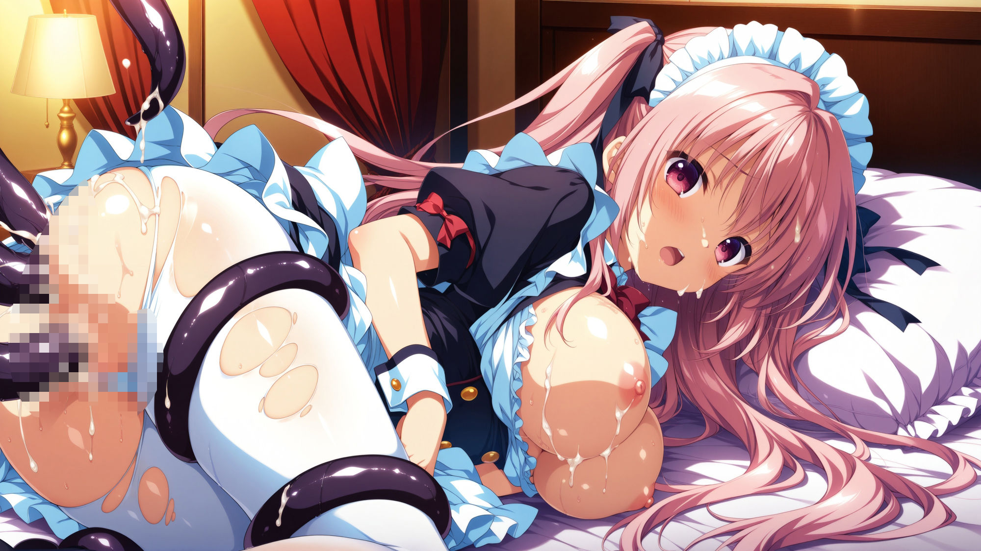 触手に囚われた少女達 〜メイド編〜 Vol.4 - サンプル画像 10