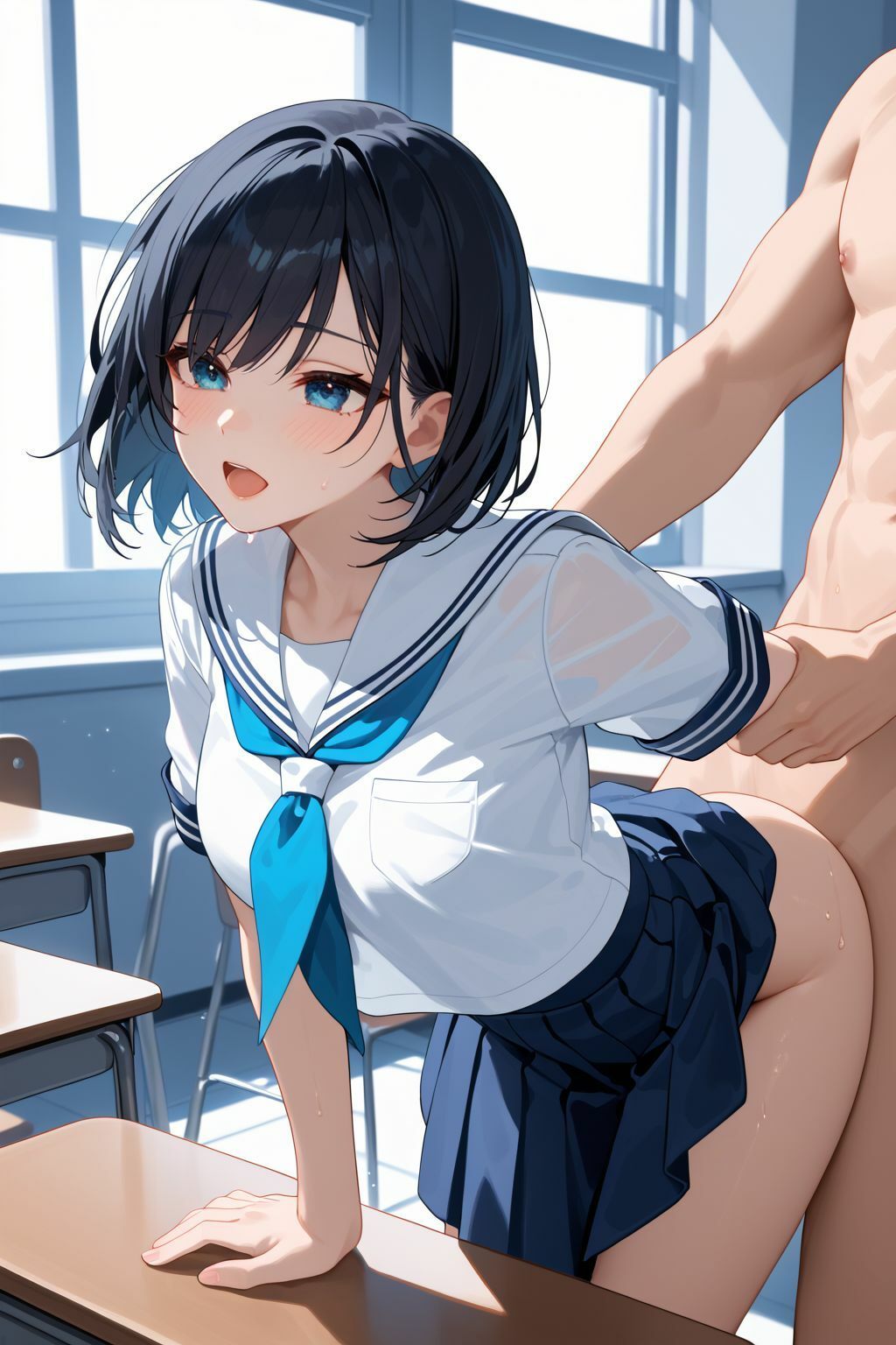 初めてできた彼女との学校生活がエロ過ぎた件2 - サンプル画像 5