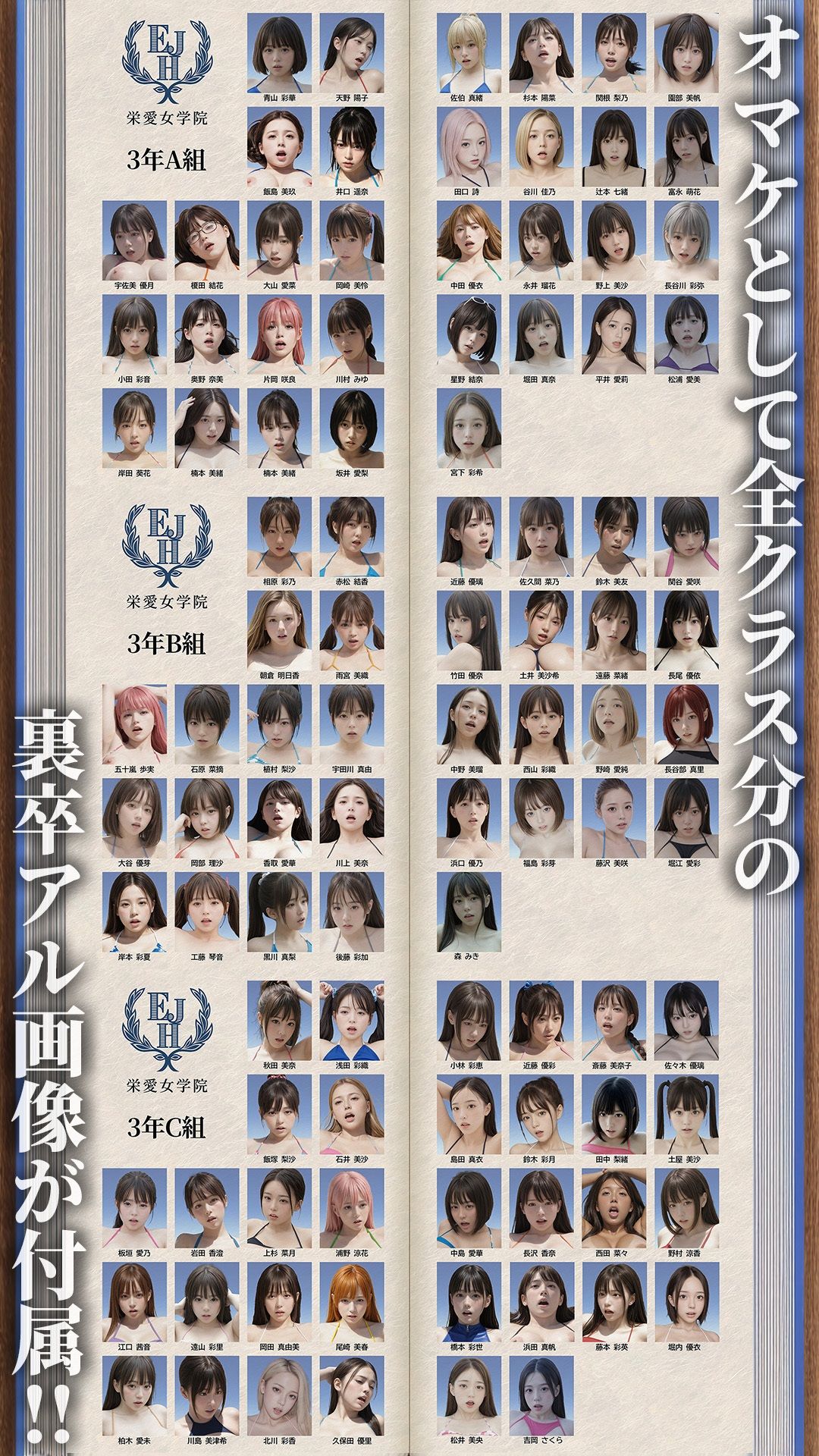 【4K動画】裏卒アル〜修学旅行で水着JK100人との禁断ハメ撮り流出〜 - サンプル画像 9