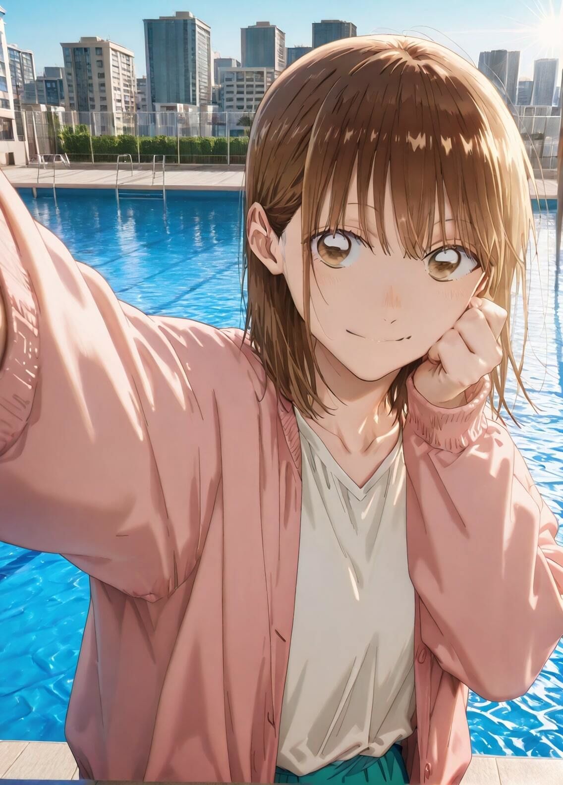 「アオのハコ」鹿野千夏セクシー写真集11（全500枚） - サンプル画像 6