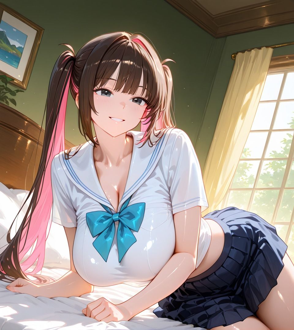 ツンデレ彼女とラブラブSEX - サンプル画像 1