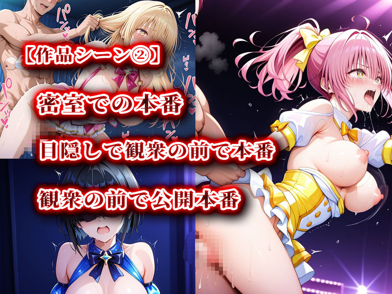 人攫師〜国民的アイドルを観衆の前でハメまわす〜 - サンプル画像 5