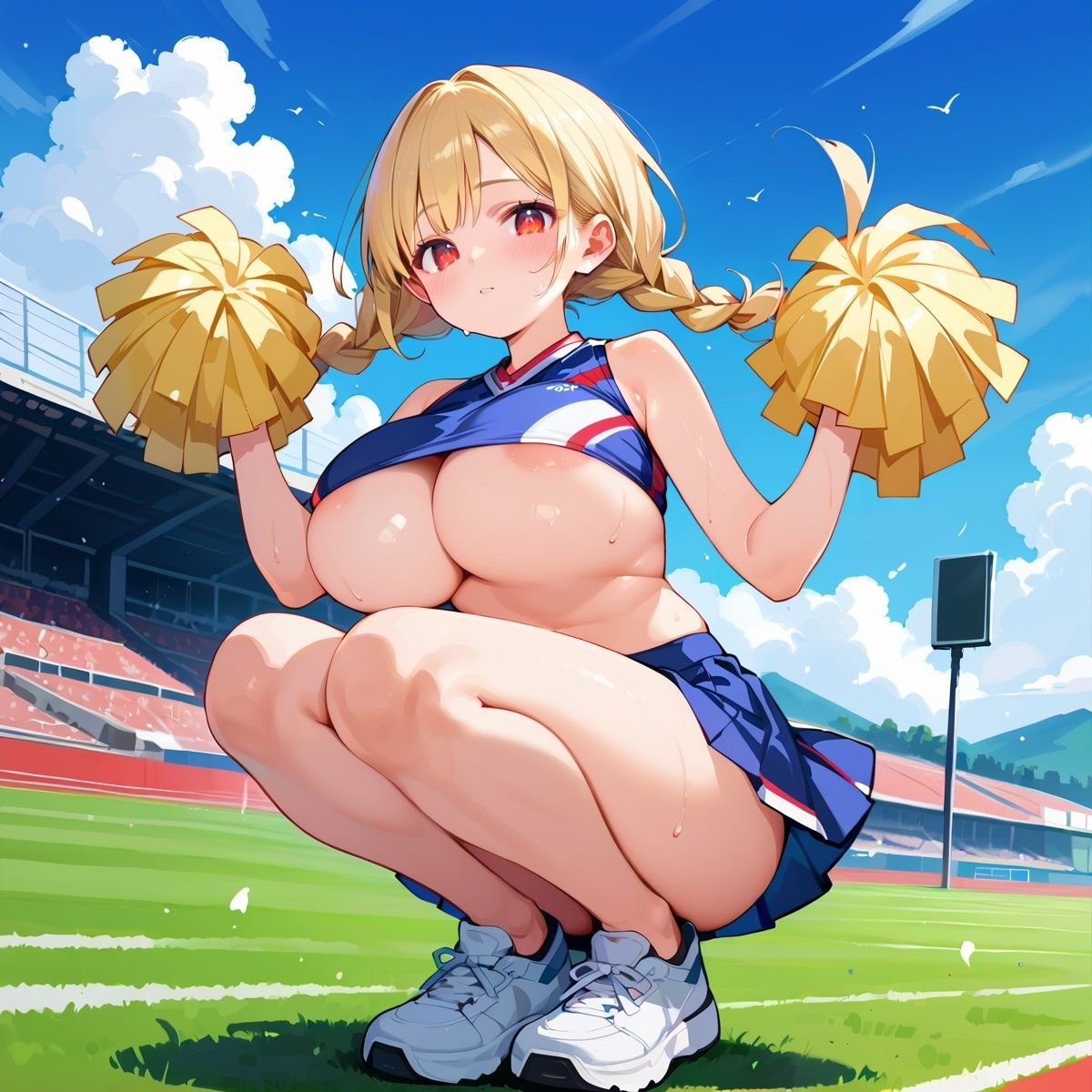私立H学園チアリーダー部！〜豪華232枚収録！〜Vol.1 - サンプル画像 3