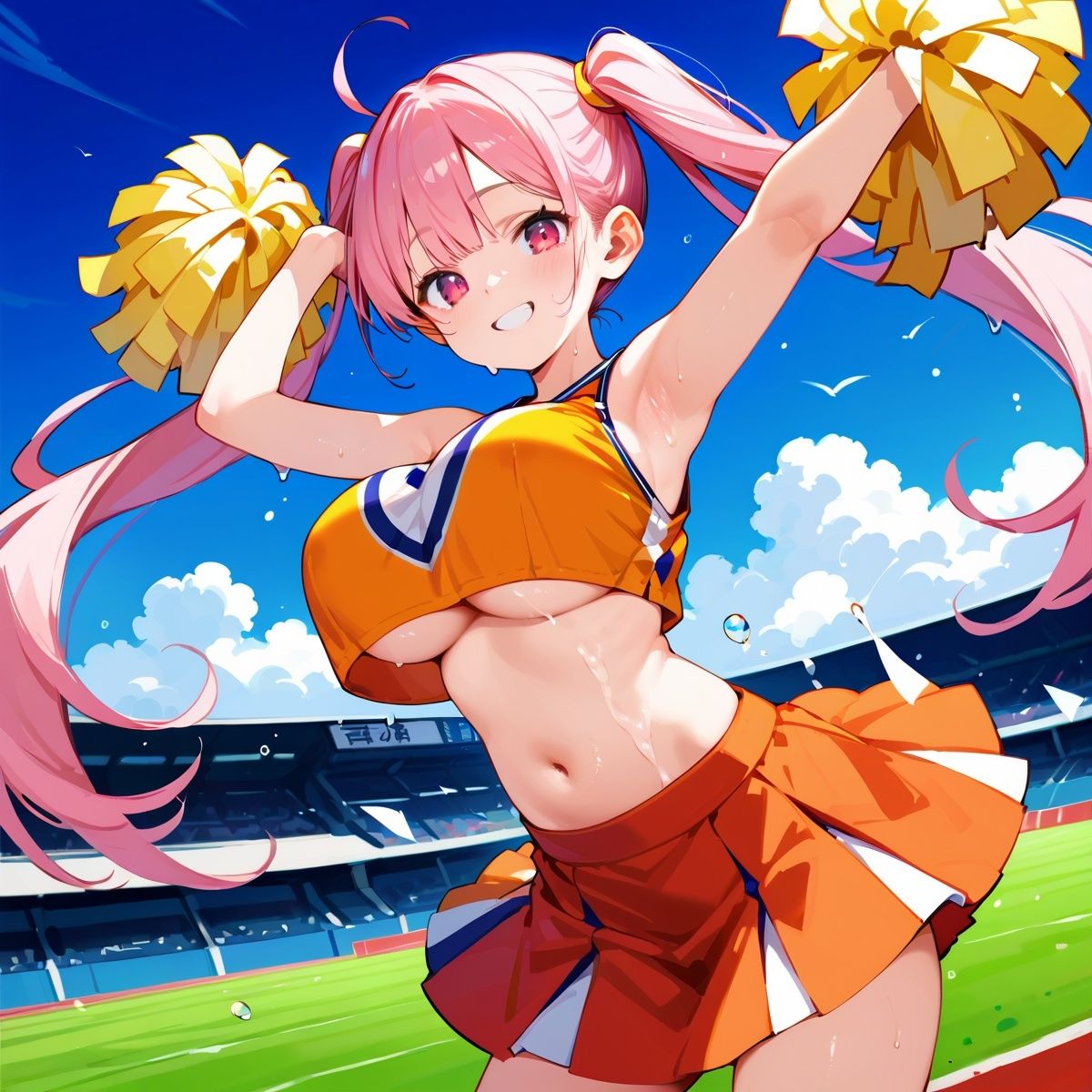 私立H学園チアリーダー部！〜豪華232枚収録！〜Vol.1 - サンプル画像 8