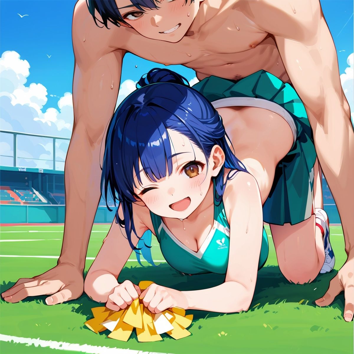 私立H学園チアリーダー部！〜豪華232枚収録！〜Vol.2 - サンプル画像 9