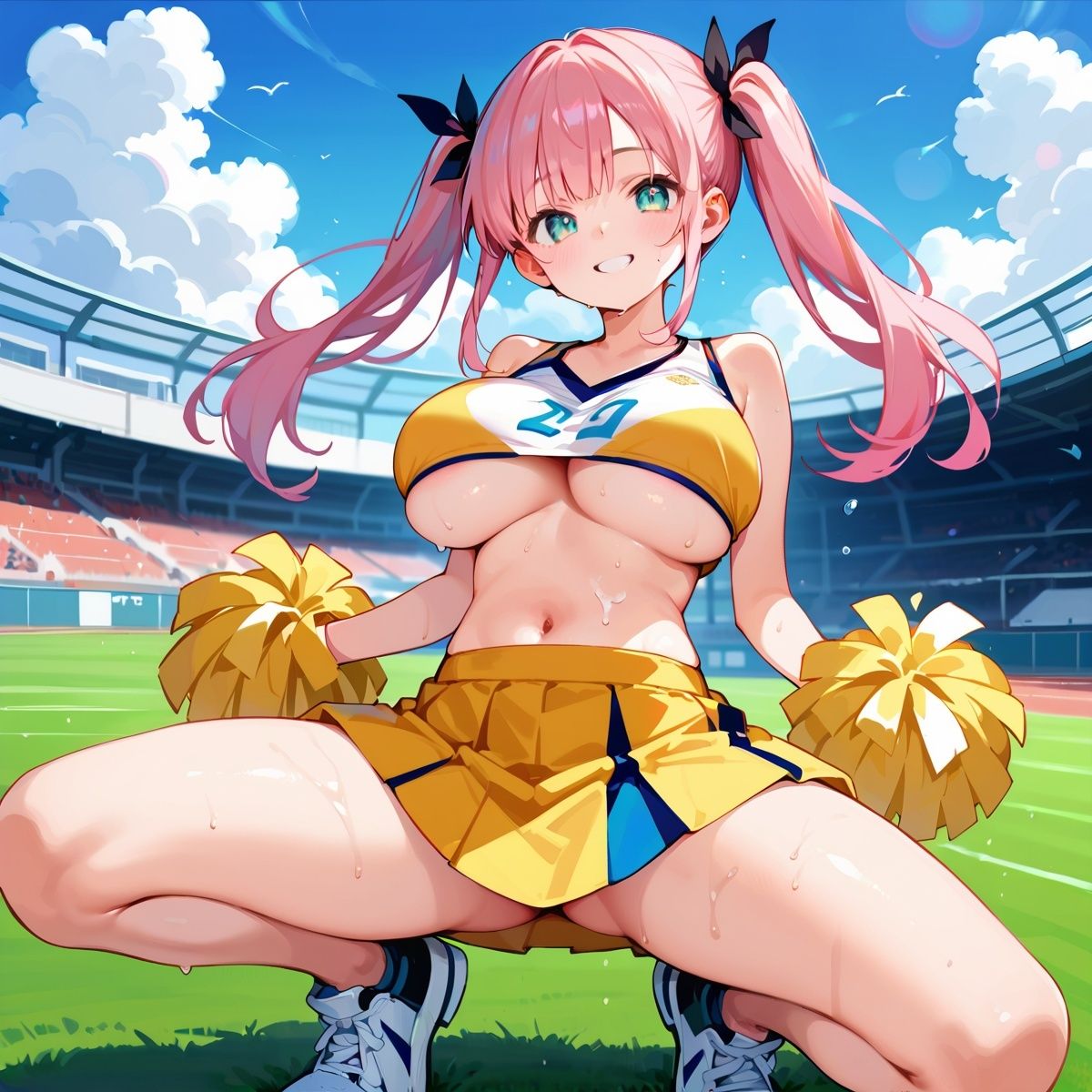 私立H学園チアリーダー部！〜豪華232枚収録！〜Vol.3 - サンプル画像 1