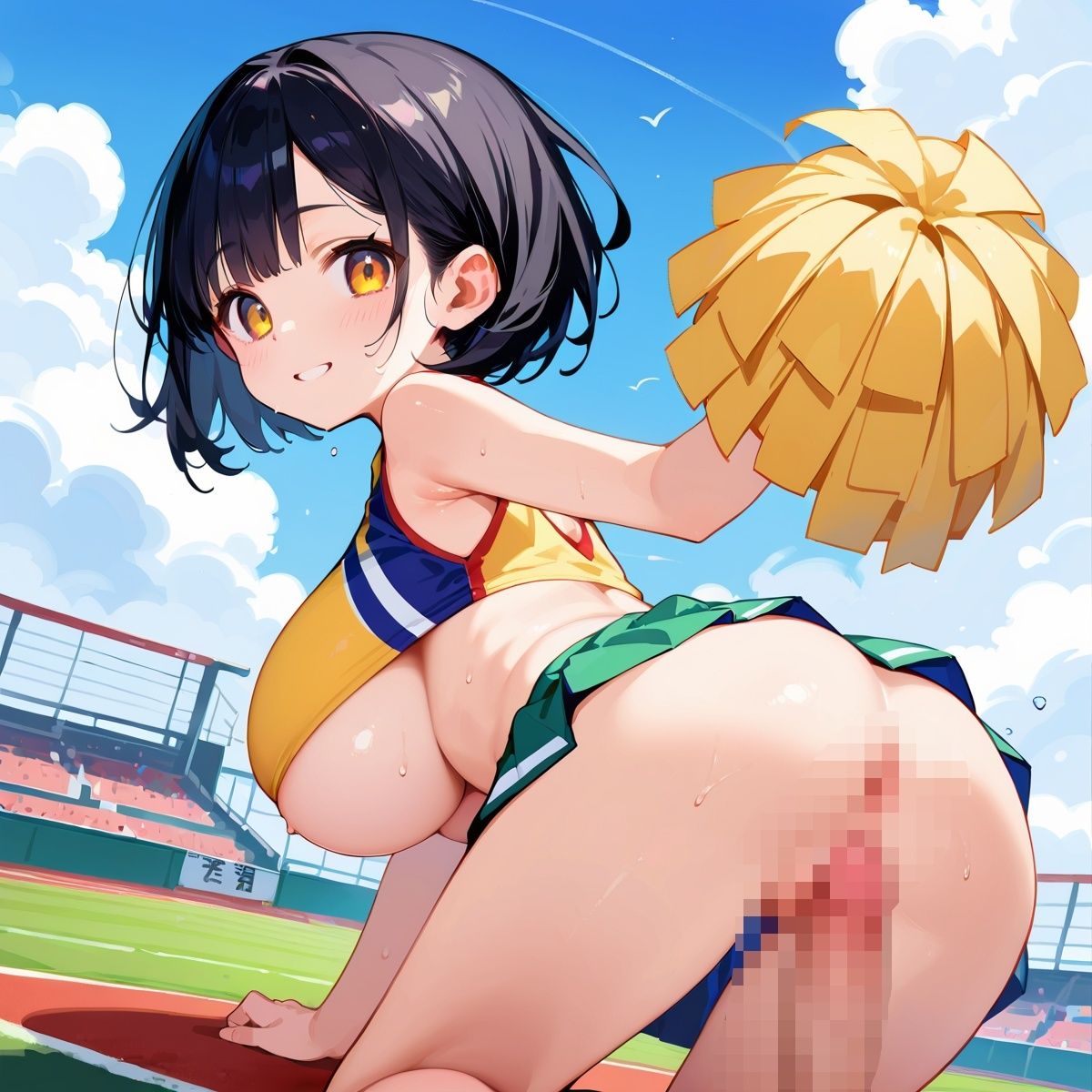 私立H学園チアリーダー部！〜豪華232枚収録！〜Vol.3 - サンプル画像 5